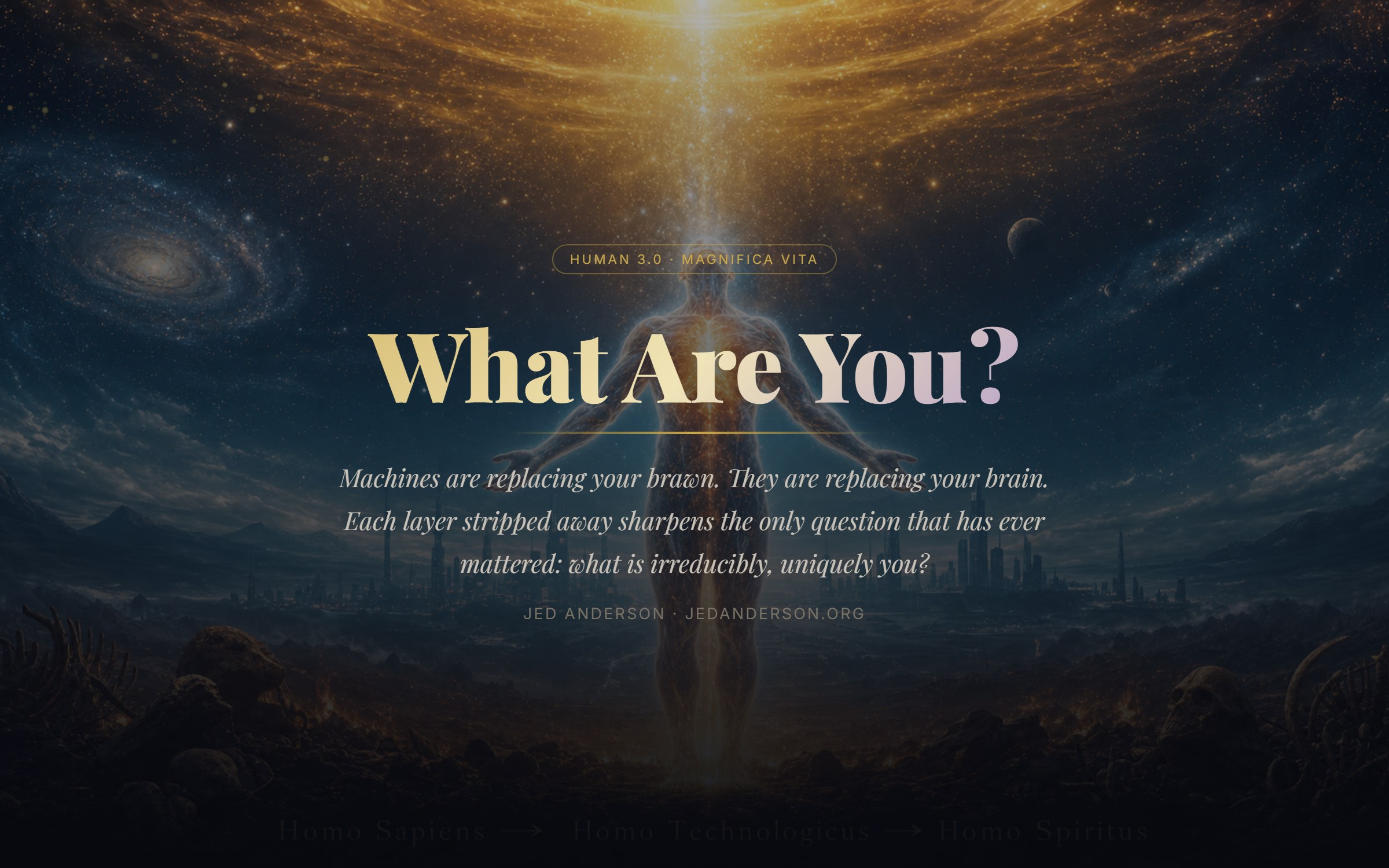 Homo Spiritus — Human 3.0